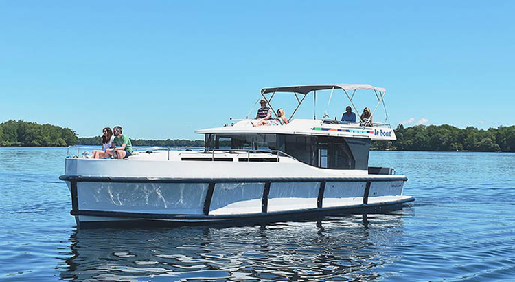 Boot auf Rideau Canal